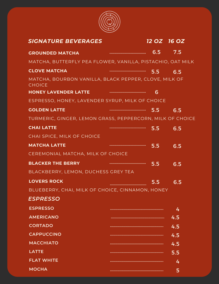 Cafe – Grounded