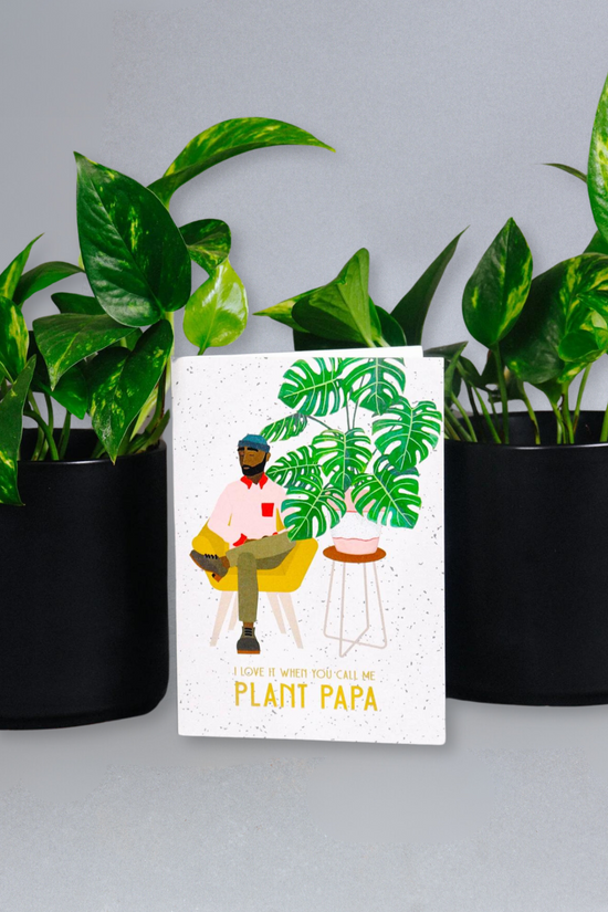 Plant Papa Greeting Card
