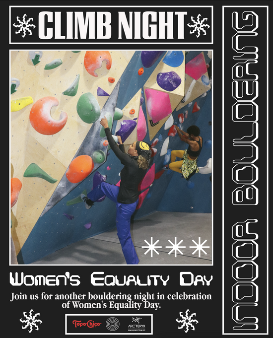 Women's Equality Day Climb Night